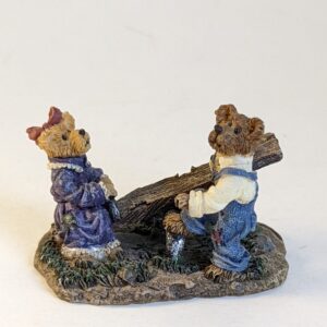 Boyds Bearly – Built Villages – “C.C. and Sawyer, Hop and Schotch, Alphonse on the Slide”
