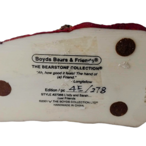 The Bearstone Collection – “Lindy and Sarah…Best Friends”