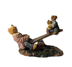 The Bearstone Collection – “Momma Bearykins with Teeter & Tot…Making Memories”