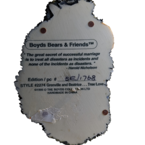 Boyds Bears & Friends – “Grenville and Beatrice…True Love”