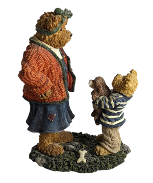 The Bearstone Collection – “Momma Softheart w/Bobby…Can I Keep Him?”