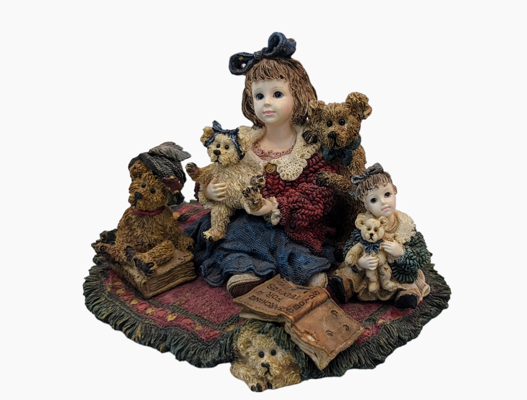 The Dollstone Collection - "Kelly and Company... The Bear Collector"