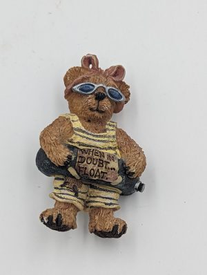 Boyds Bears Bearwear Pin – “When In Doubt… Float”