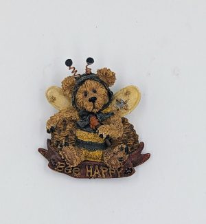 Boyds Bears Bearwear Pin – “Be Happy”