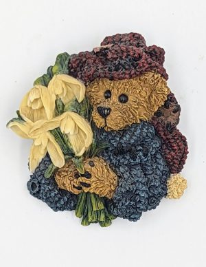Boyds Bears Bearwear Pin – “Snowy…The First Sign of Spring”