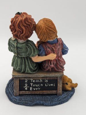 The Dollstone Collection -“Amella & Colleen… Playing School”