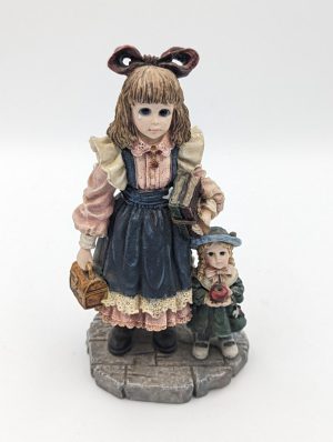 The Dollstone Collection – “Laura with Jane… First Day of School”