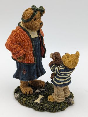 The Bearstone Collection – “Momma Softheart w/Bobby… Can I Keep Him?”