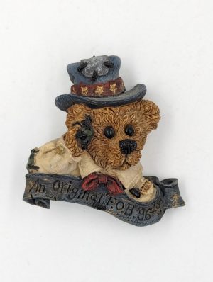 Boyds Bears Bearwear Pin – “An Original F.O.B. 96-97”