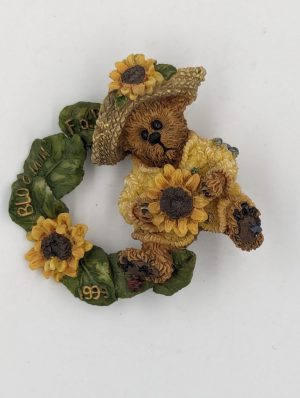 Boyds Bears Bearwear Pin – “Bloomin F.O.B. – Sunflowers”