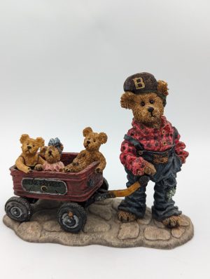 The Bearstone Collection – “Huck with Mandy, Zoe and Zack… Rollin’ Along”