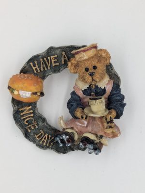 Boyds Bears Bearwear Pin – “Alice Spillen… Waitressing”