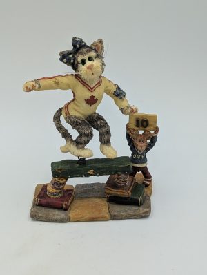 The Purrstone Collection – “Nadia Surefoot with Coach Muenster…Practice Makes Purrfect”