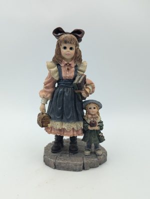 The Dollstone Collection – “Laura with Jane… First Day of School”