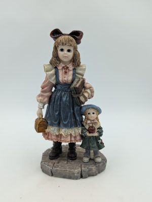 The Dollstone Collection – “Laura with Jane… First Day of School”