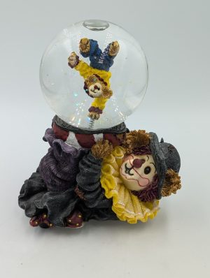 Boyds Bears Waterglobe – “Ridley With Riley… Balancing Act”