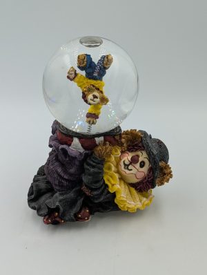 Boyds Bears Waterglobe – “Ridley With Riley… Balancing Act”