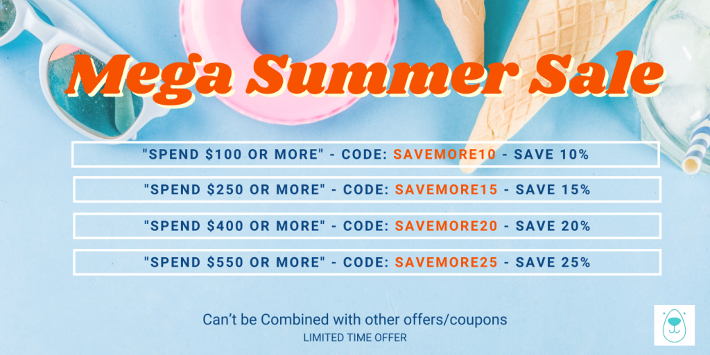 HOME 37 Pastel Blue Summer Sale Promo Banner
