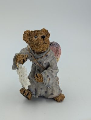 The Bearstone Collection – “Angel Bear With Snowflake”