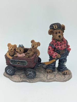 The Bearstone Collection – “Huck with Mandy, Zoe and Zack… Rollin’ Along”