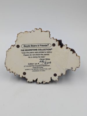 The Bearstone Collection – “Chopstickes Bearthoven…Tickle the Ivories”