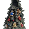 Boyds Bears & Friends - "Chistmas Tree Displayer and Seven Ornaments" 5 7